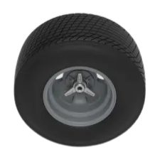 Rear wheel of Vintage Champ car - Image 6