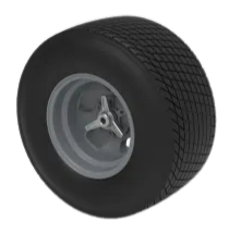 Rear wheel of Vintage Champ car - Image 5