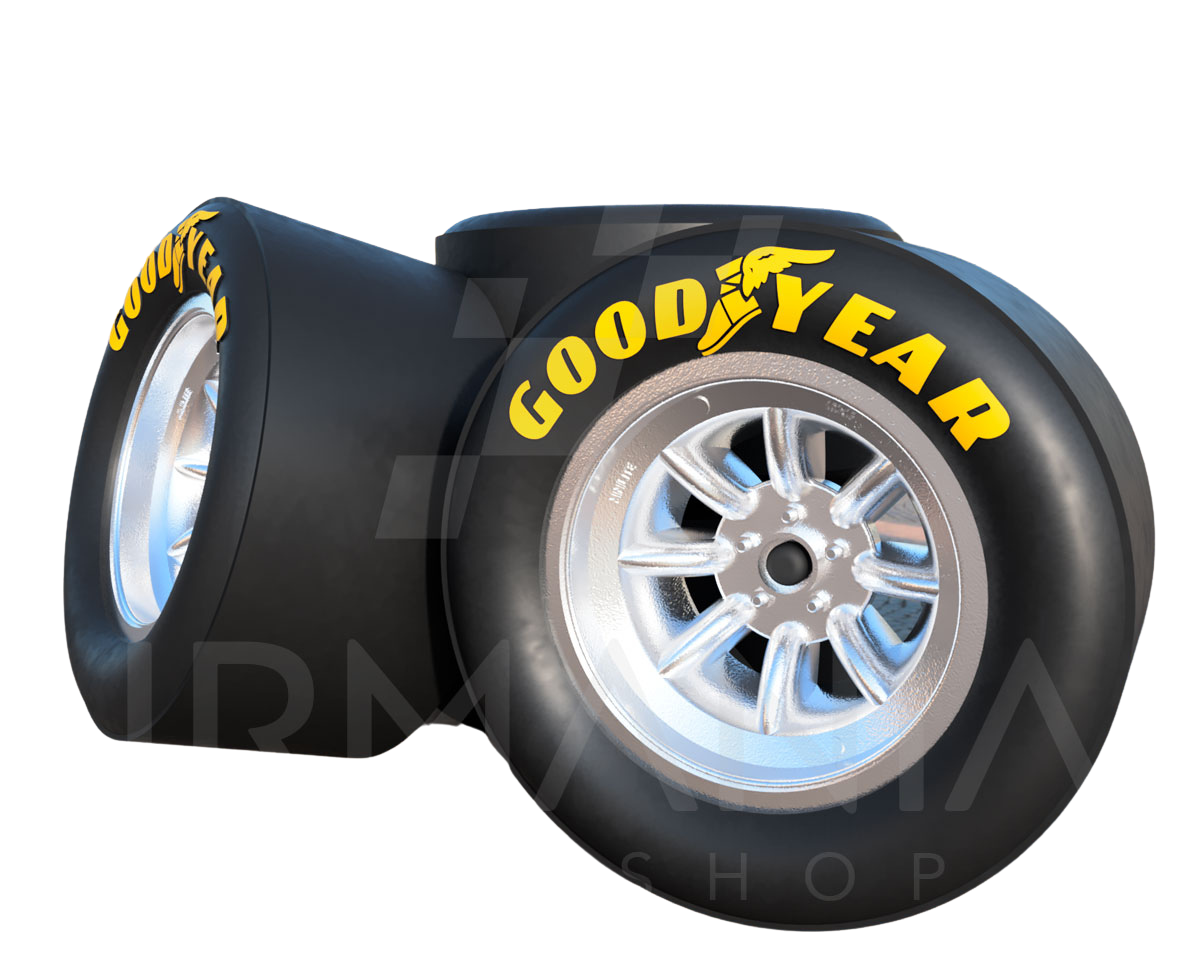 Minilite 15" + Racing Tires