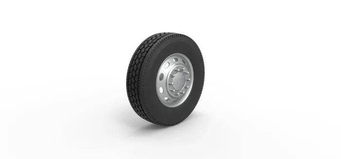 Front 10 Oval Hole double wheel for semi truck