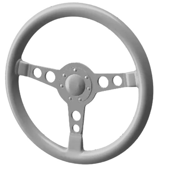 60S RACING CAR STEERING WHEEL