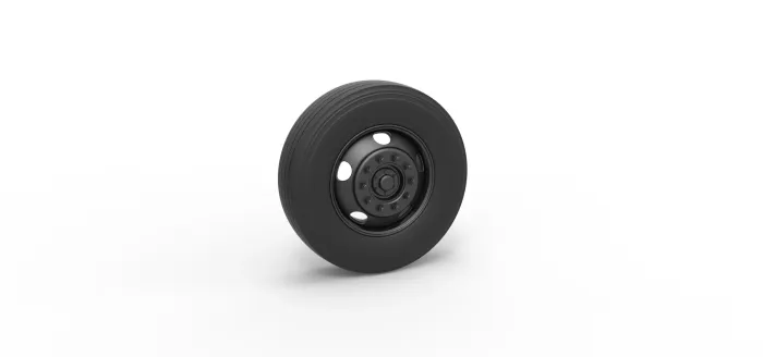 Front 5 Hole double wheel of Vintage School bus