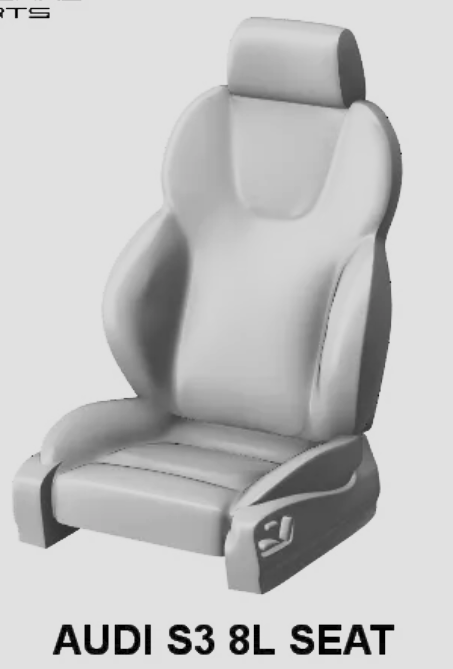 AUDI S3 8L SEAT