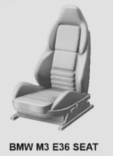 BMW M3 E36 Seat