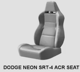 DODGE NEON SRT4 ACR SEAT