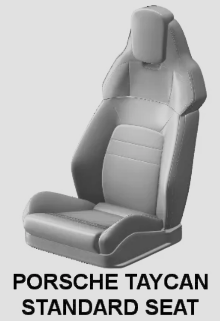Porsche Taycan Seat