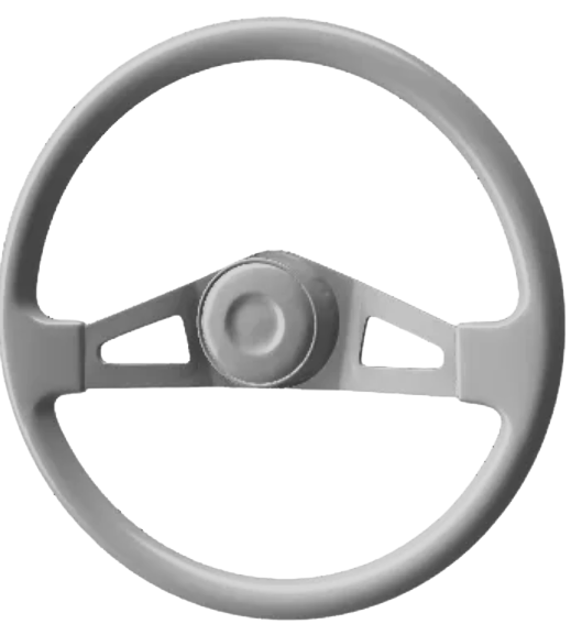 SEMI TRUCK 2 SPOKE STEERING WHEEL