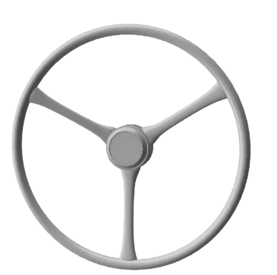 SEMI TRUCK 3 SPOKE STEERING WHEEL
