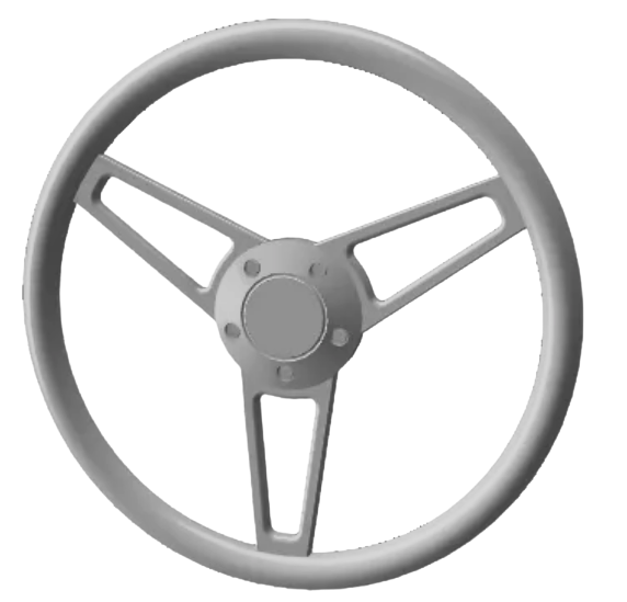 SEMI TRUCK CUSTOM STEERING WHEEL 2