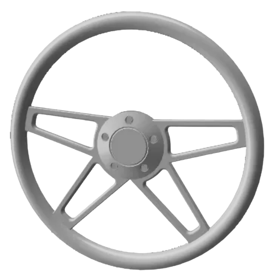 SEMI TRUCK CUSTOM STEERING WHEEL 3