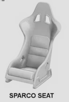 Sparco seat