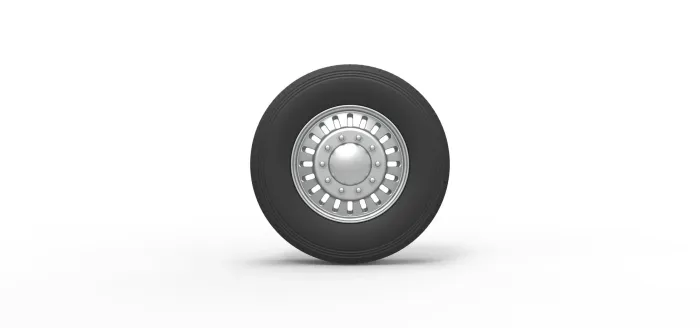 Front Custom wheel for semi truck V12 - Image 4