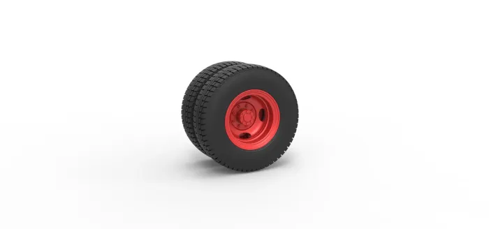 Rear wheel of Pickup Truck Scale