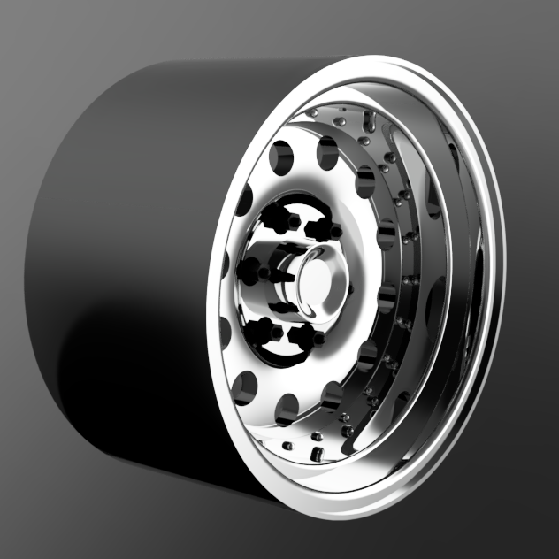 15" American Racing AR62 with Cooper Discoverer A/T Tires - Image 2