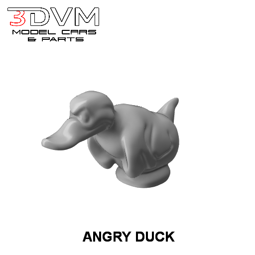 Angry Duck Hood Ornament