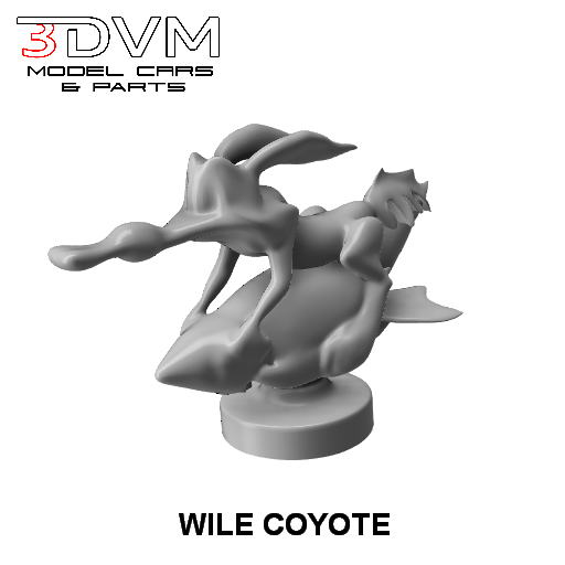 Wile Coyote Hood Ornament