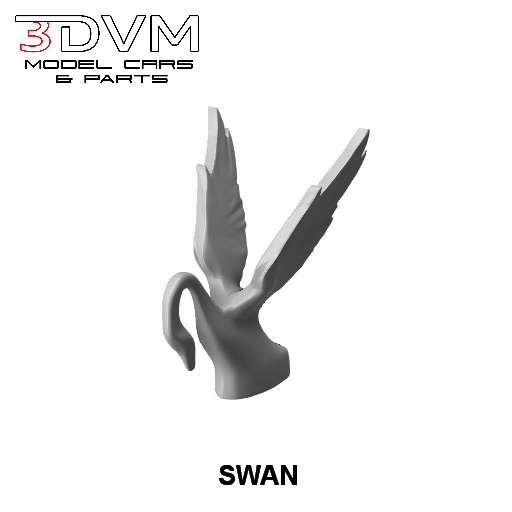 Swan Hood Ornament